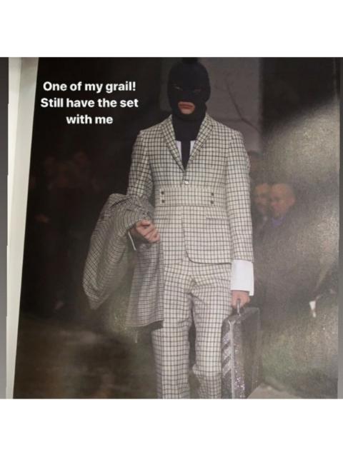 Thom Browne FW2007 Runway Belted Empire Style Suit Jacket