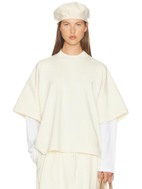 HELSA Double Sleeve Tee in Ultra Premium Jersey