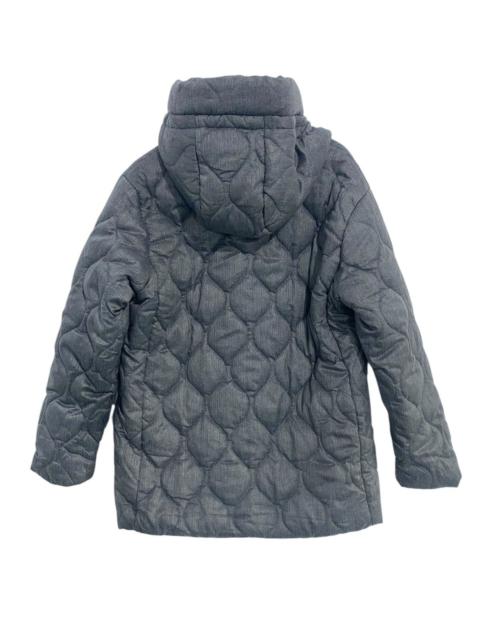 Other Designers Japanese Brand - Neverend Hooded quilted Puffer Coat