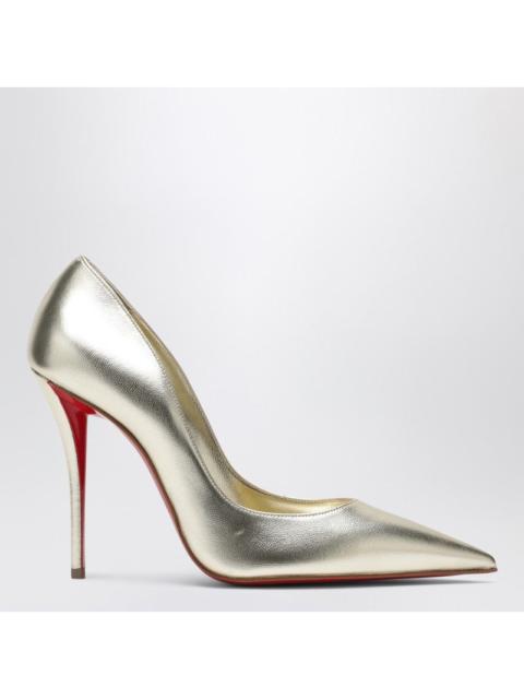 Christian Louboutin Christian Louboutin Miss Z Pumps In Silver Laminated Nappa Leather Women