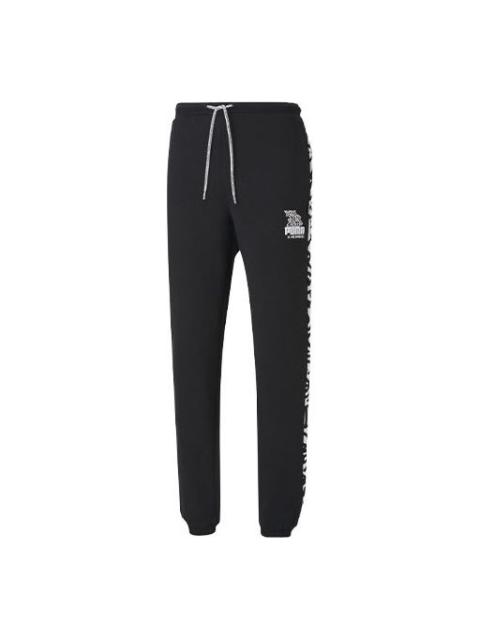 PUMA PUMA x Mr Doodle Pants 'Black White' 59865051