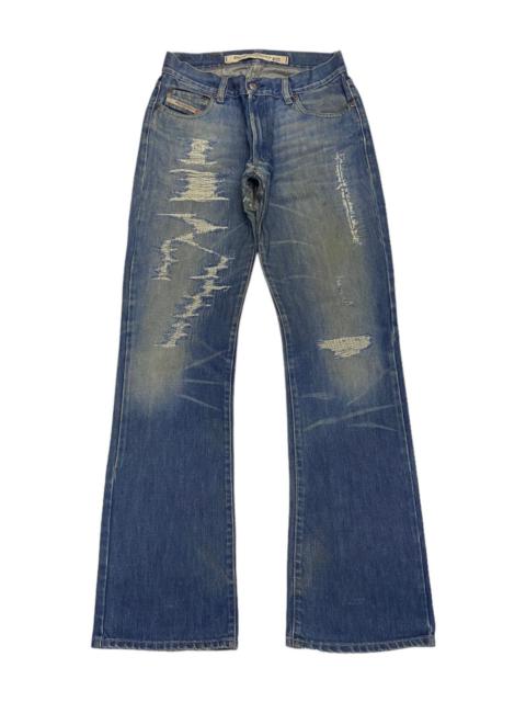 UNDERCOVER DIESEL FLARE DISTRESSED DENIM BOOTCUT JEANS