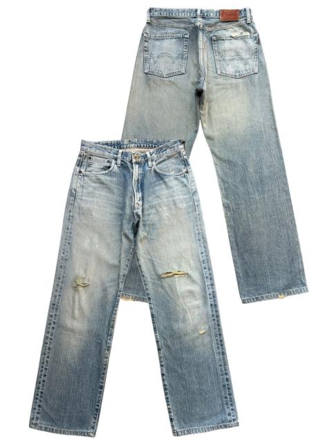 Other Designers Vintage Edwin 505 Selvedge Distressed Denim Jeans 31x29