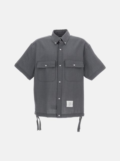 Thom Browne Thom Browne Men Short-Sleeve Oversize Shirt