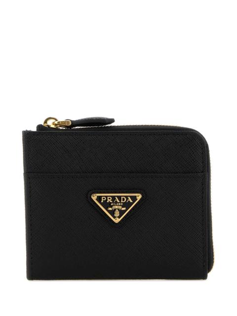 Prada Prada Women Black Leather Wallet