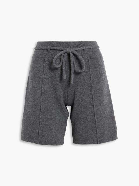 LISA YANG Marianne belted cashmere shorts