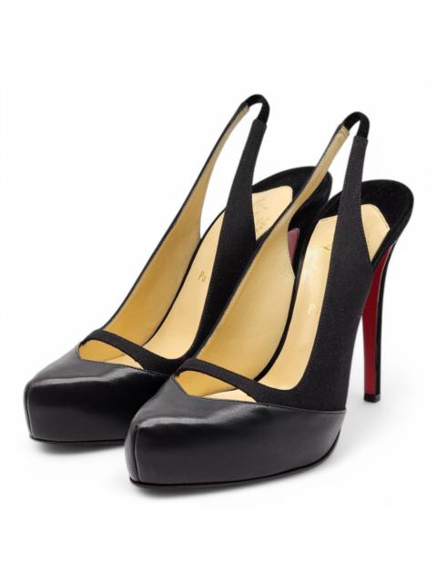 Sandy Pumps 120 - Fabric and Leather - Black 40.5 10US $895