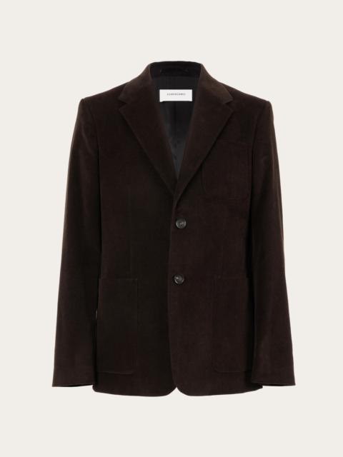 FERRAGAMO Corduroy blazer