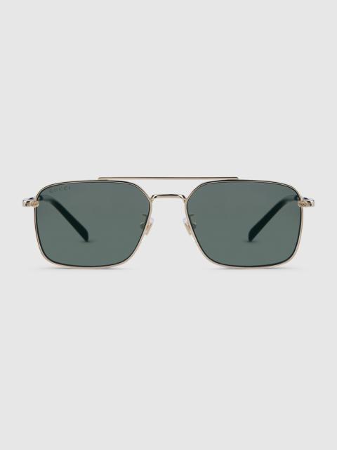 GUCCI Specialized fit rectangular sunglasses