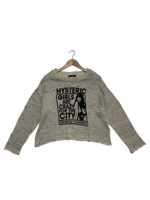 Hysteric Glamour Big Print Knitwear Sweater
