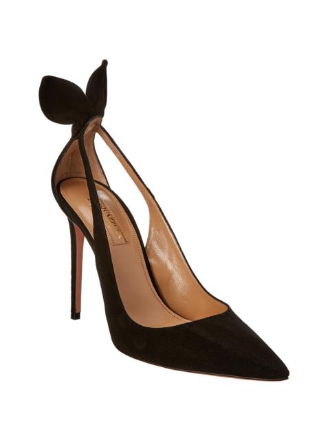 AQUAZZURA Aquazzura Deneuve 105 Suede Pump