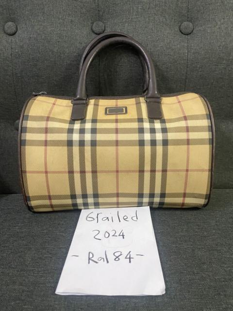 Other Designers Burberry × Vintage - Vintage Burberry Checked Duffle Bag