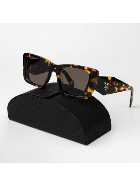 Prada Prada Women Sunglasses Havana Honey Brown Cat Eye PR08YS 01V8C1 BRAND NEW