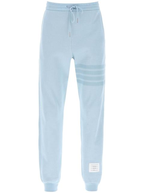 Thom Browne 4-Bar Joggers In Cotton Knit Men