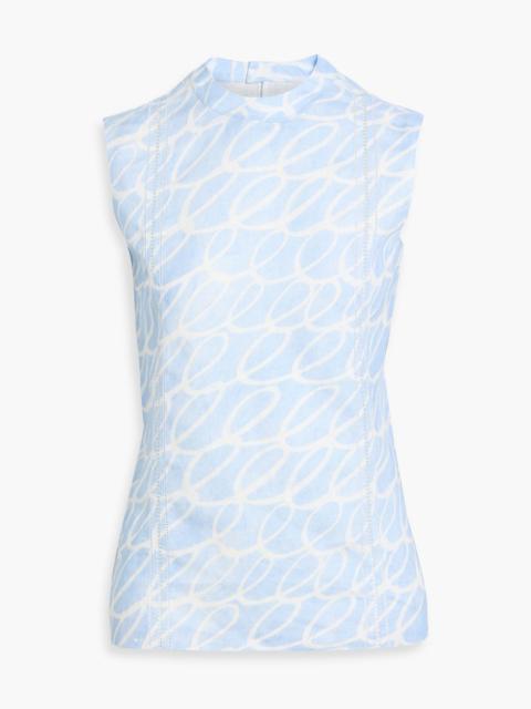 Marni Printed linen top