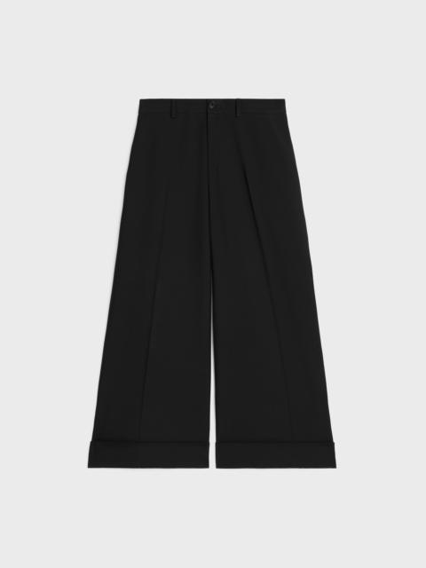 CELINE docks trousers IN wool gabardine