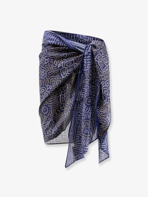 Isabel Marant Isabel Marant Women Lucilia Cotton And Silk Blend Pareo Scarf