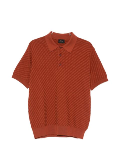 Brioni Brioni Men Cotton And Cashmere Polo Shirt