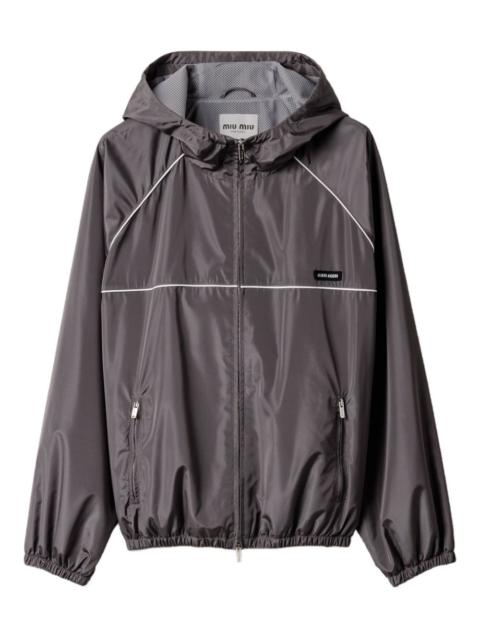 Miu Miu Women Logo Blouson Jacket