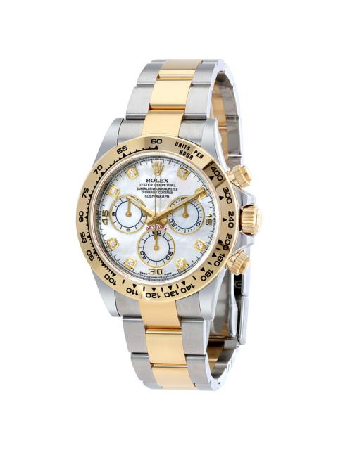 ROLEX Pre-owned Rolex Cosmograph Daytona Chronograph Tachymeter Diamond Mother of Pearl Dial Men's Watch 1