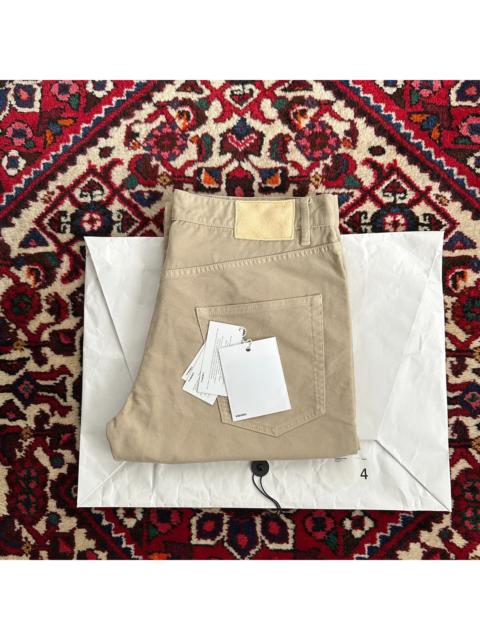 visvim VISVIM 21SS FLUXUS 03 DMGD (DRY PIQUE) BEIGE Pants