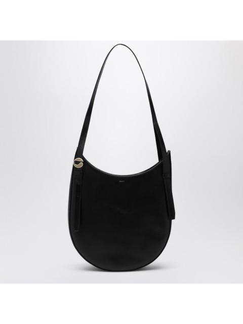 Coperni Medium Black Leather Hobo Shoulder Bag Women