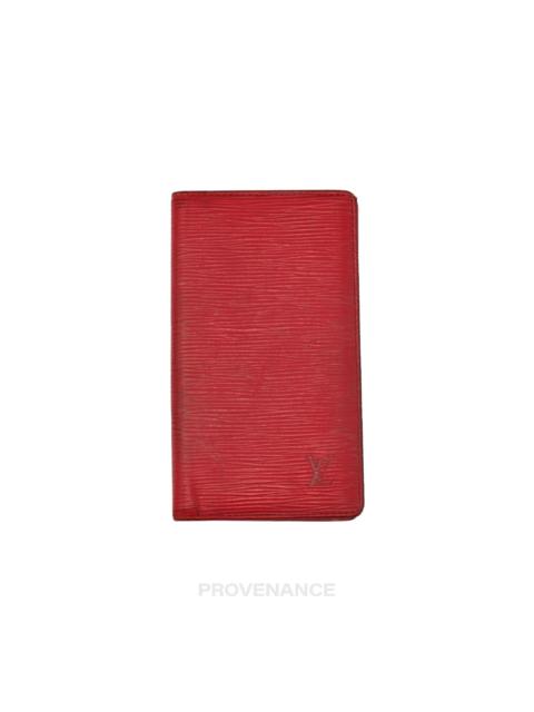 Louis Vuitton Louis Vuitton Long Wallet -  Red Epi Leather