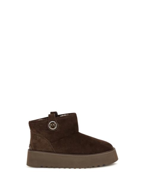 PINKO Pinko Martina 08 Suede Boots Moro