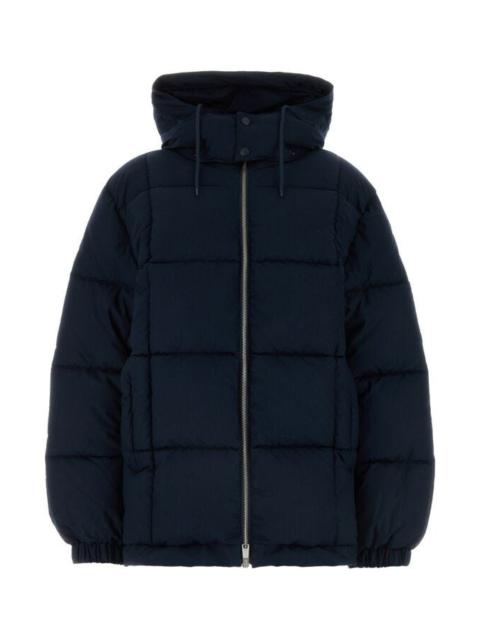 Navy blue cotton Kyle padded jacket