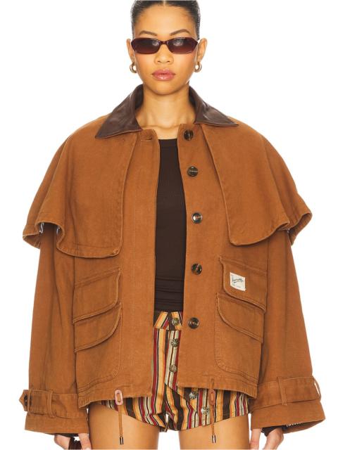 Carolyn Workwear Cape Jacket