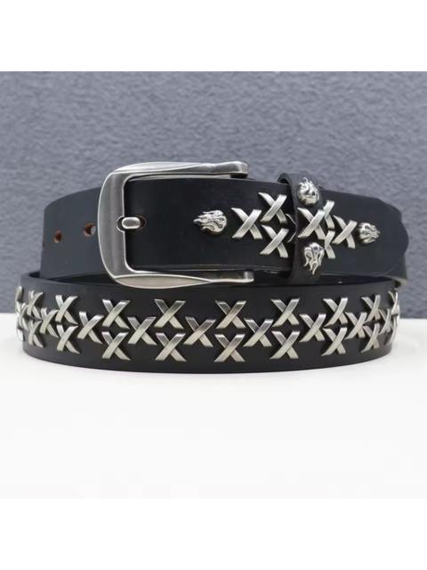 Other Designers Leather - 125 cm Rivet Studded Belt