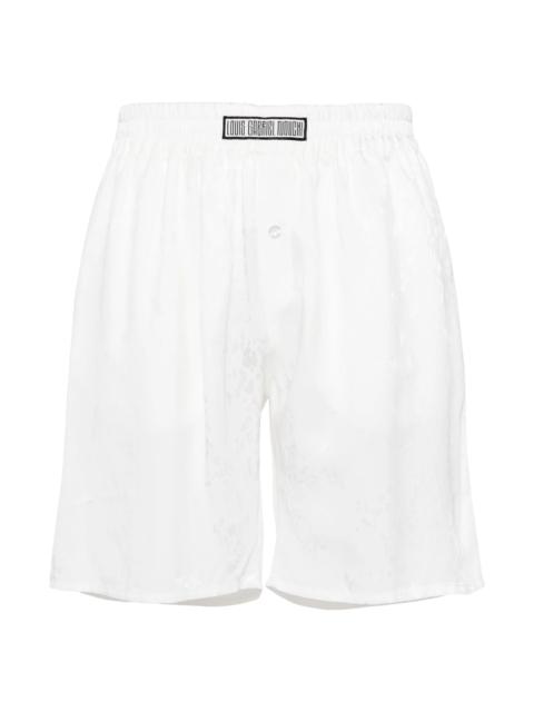 LGN LOUIS GABRIEL NOUCHI PATTERNED-JACQUARD SHORTS
