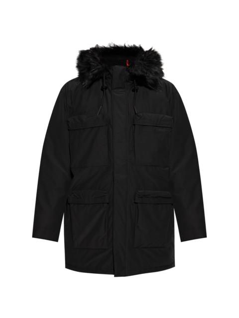 hooded parka