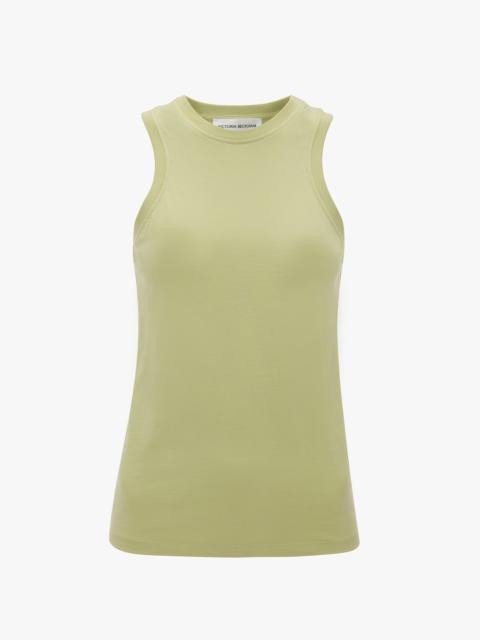 Victoria Beckham Tank Top In Pistachio