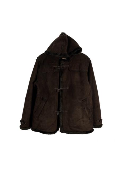 Other Designers Japanese Brand - VINTAGE KANSAI JEANS MINK FUR LINING VELVET PATCHWORK DESIGN