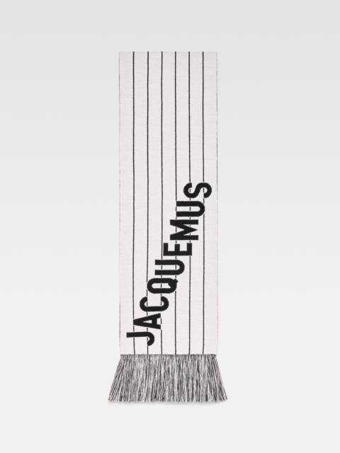 JACQUEMUS The Liga scarf