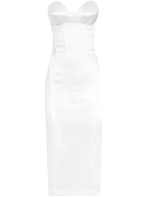 Dolce & Gabbana Midi Dress With Bodice