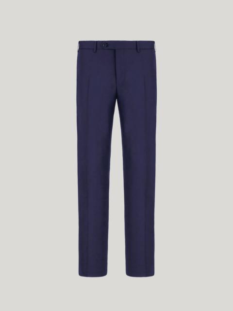 Canali PANTS IN BLUE WOOL