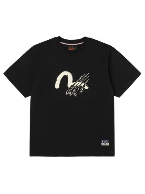 EVISU Seagull Claw Print T-shirt
