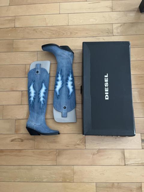 Diesel NWB - Diesel Denim Cowboy Boots