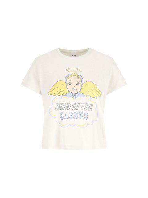 RE/DONE 'CLOUDS' T-SHIRT