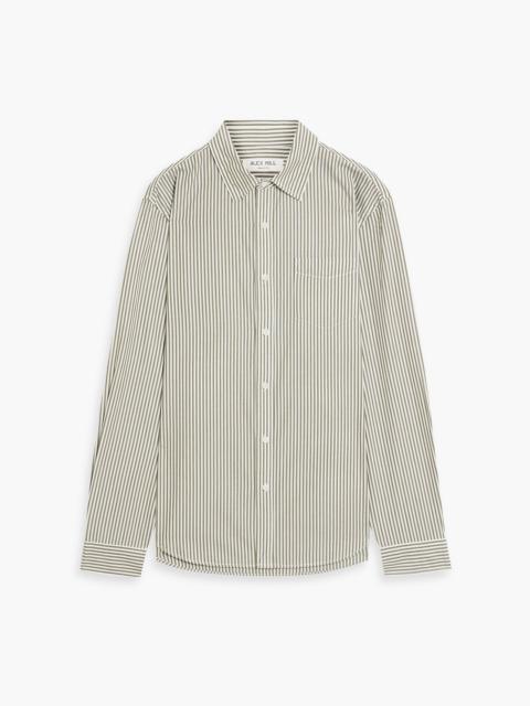 Other Designers Mill striped cotton-poplin shirt