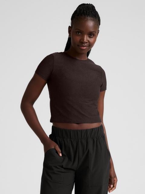BEYOND YOGA Featherweight Cropped Tee