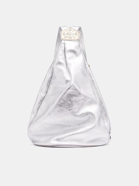 Kapital Silver Foil Leather Medicine Backpack