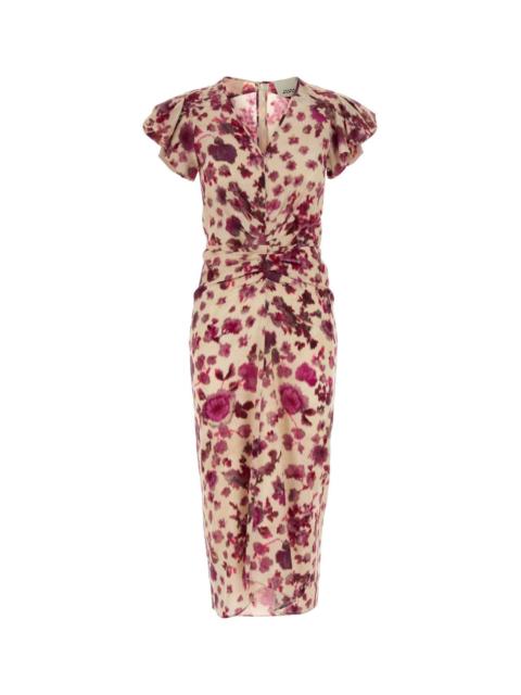 Isabel Marant Isabel Marant Women Printed Stretch Silk Terenae Dress