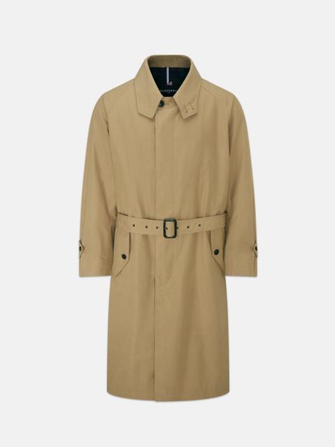 GLOVERALL Men's Palmer Rain Mac Caramel