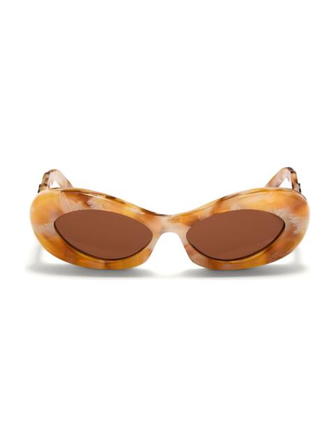 Valentino Vls-178d - Havana Honey Sunglasses