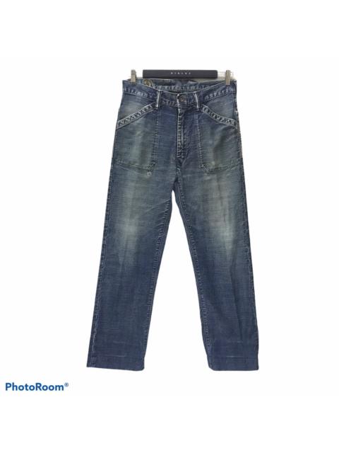Vintage 45rpm Denim Fatigue Pants