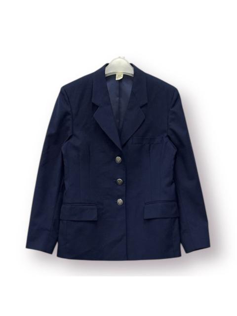 Vintage - 🔥 True Vtg 80's AIR FORCE Blue Officer USA military jacket