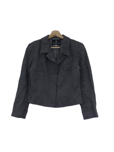 Other Designers Vintage - Vtg MADEMOISELLE COPAN PARIS Grey Jacket Blouse Cardigan